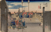 Utagawa Hiroshige - Nihonbashi: Morning Veil, c. 1831-1834