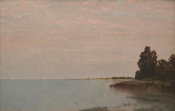 John Frederick Kensett - Long Neck Point from Contentment Island, ca. 1870-1872