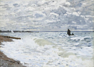 Claude Monet - The Sea at Le Havre, 1868