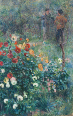 Pierre-Auguste Renoir - The Garden in the Rue Cortot, Montmartre, 1876