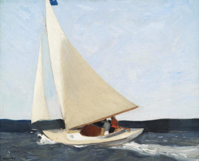 Edward Hopper - Sailing, 1911